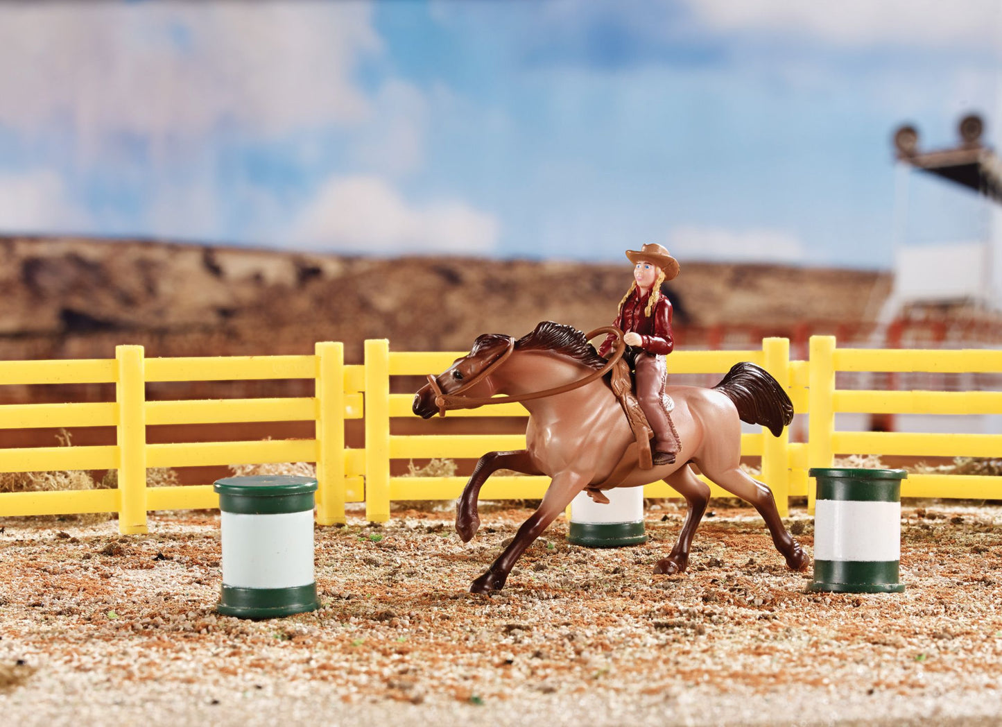 BREYER Stablemates Barrel Racing