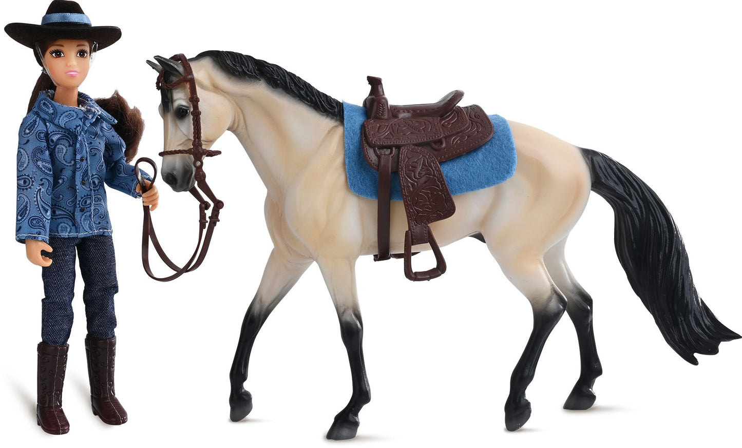 Freedom Series Western Horse and Rider