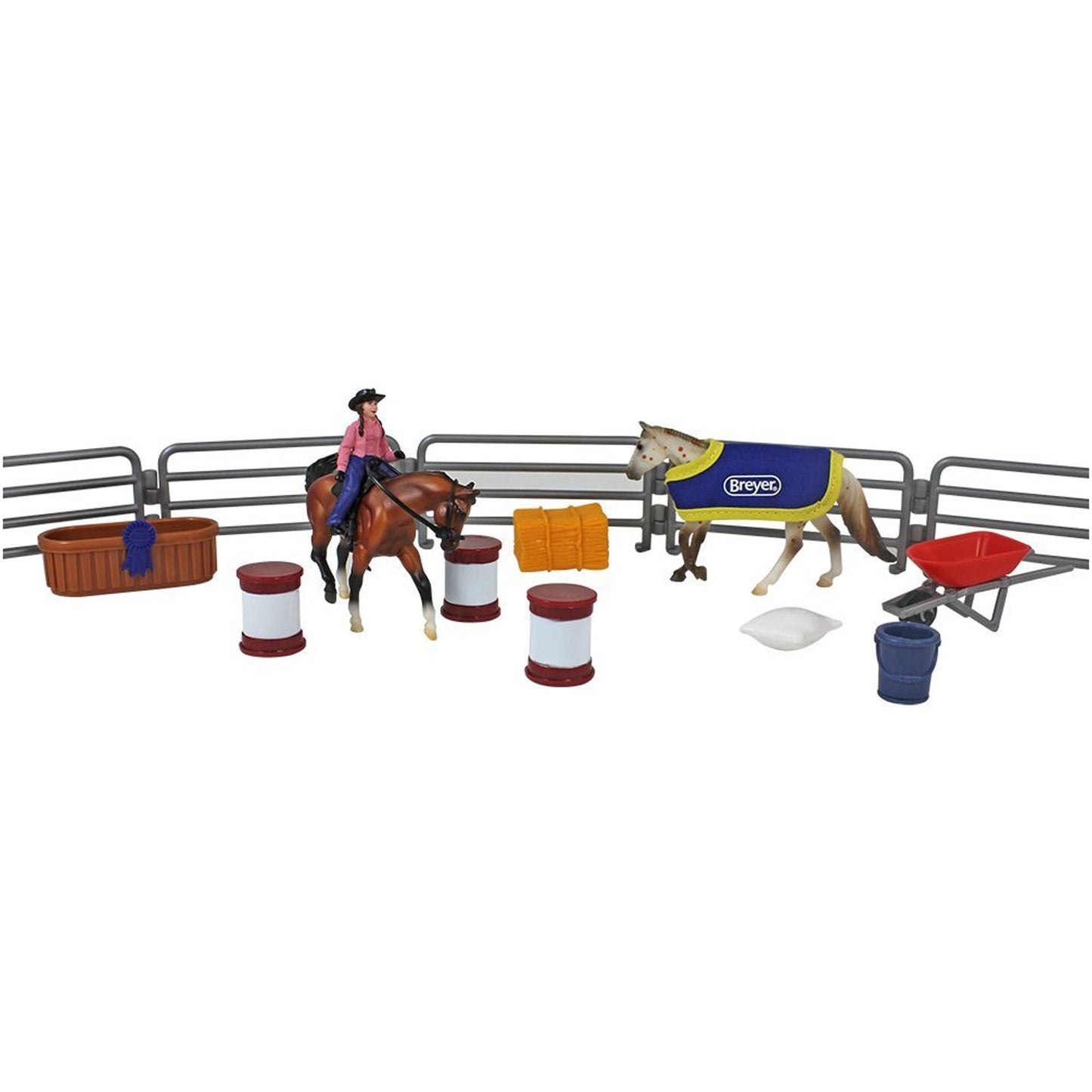 Breyer Stablemates Western Play Set