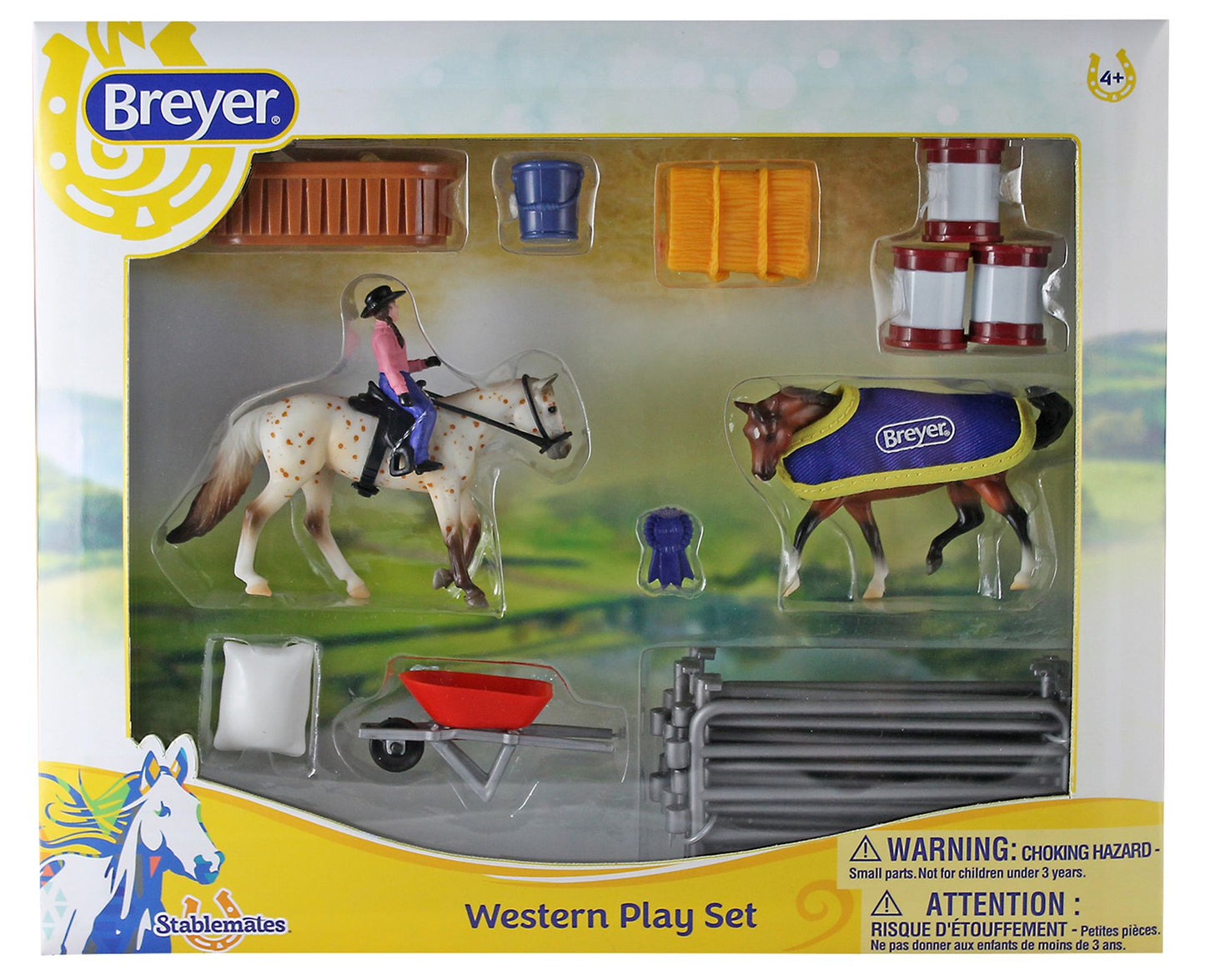 Breyer Stablemates Western Play Set