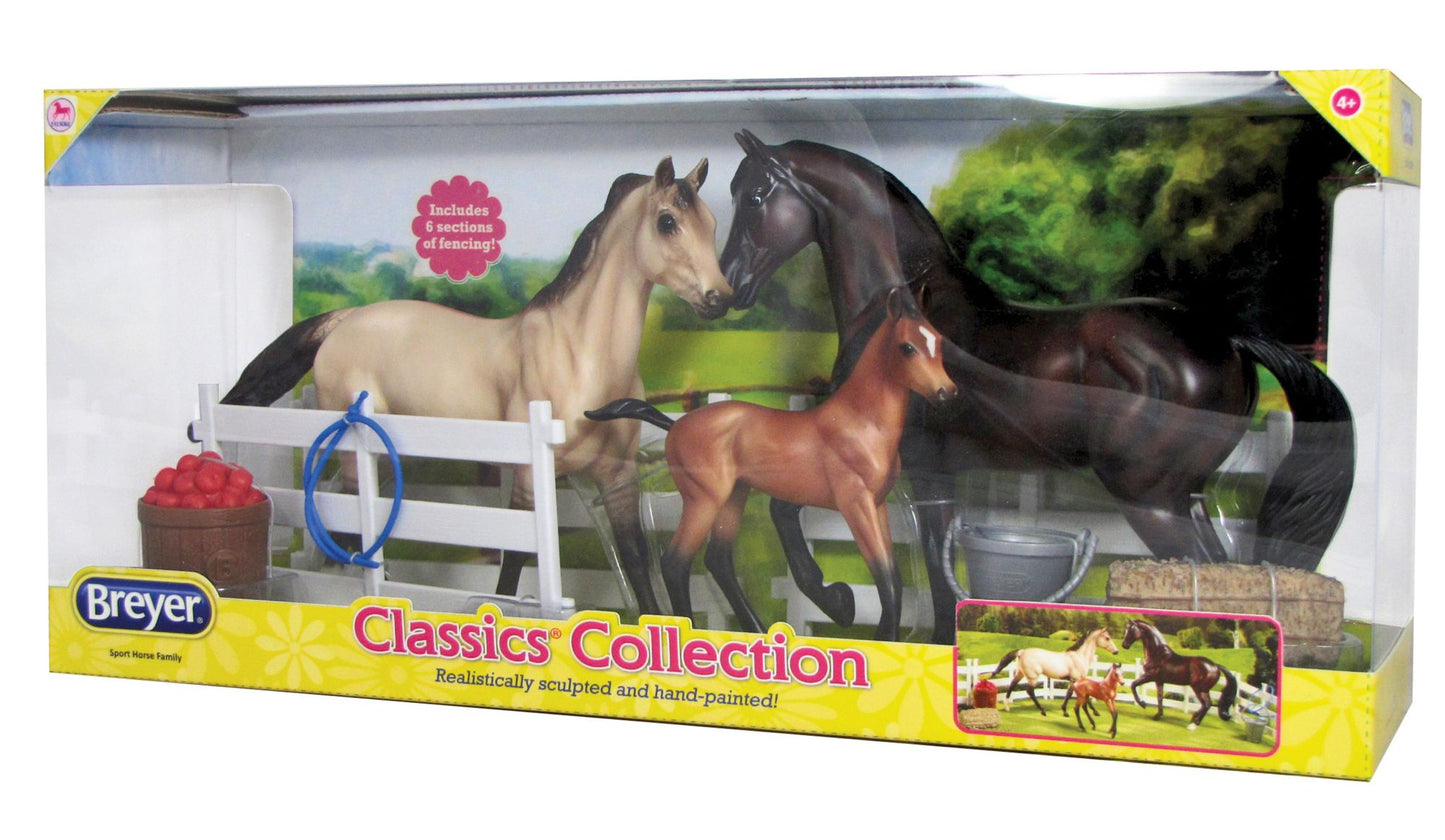 BREYER Classics Sport Horse Family