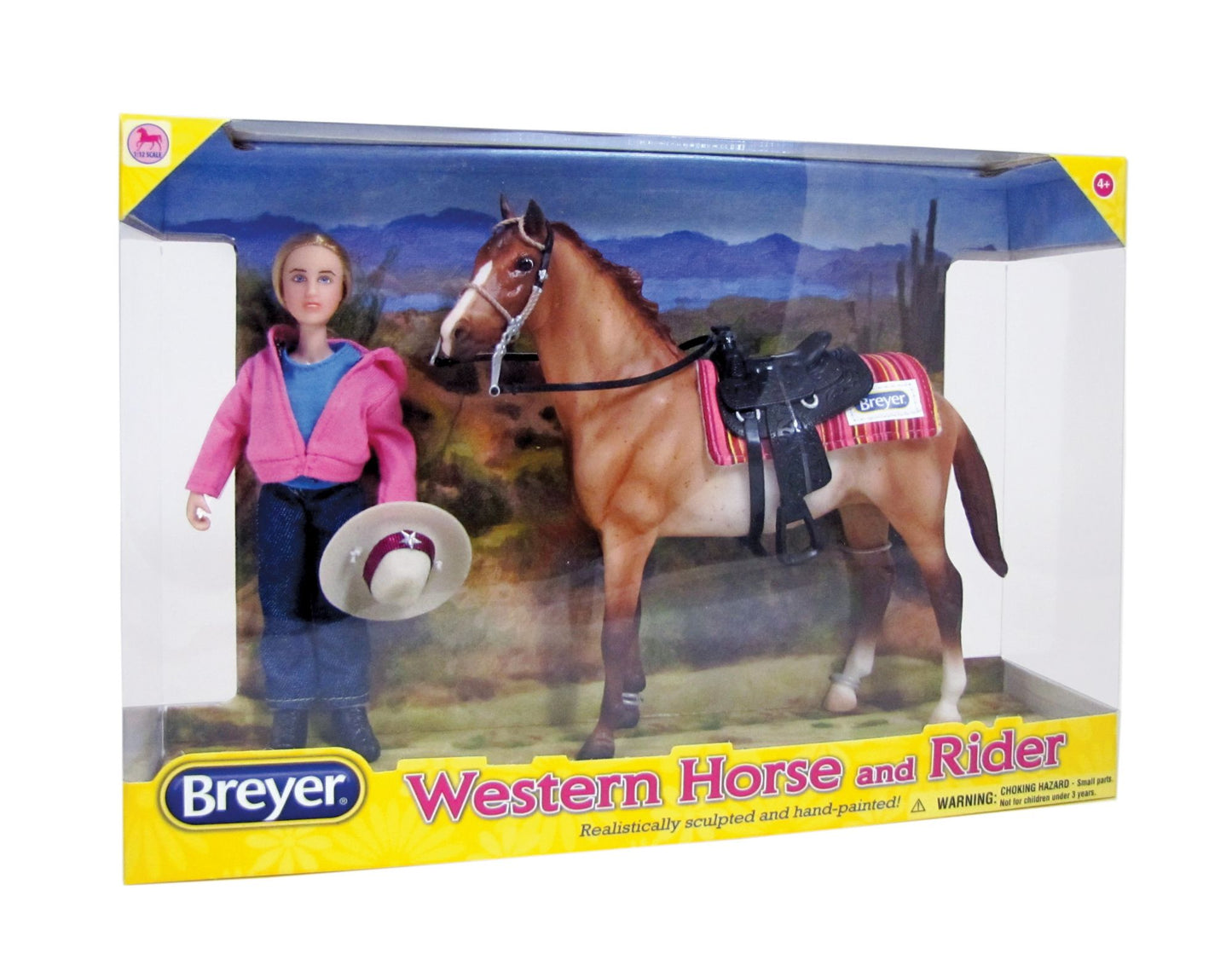 BREYER Classics Western Horse & Rider