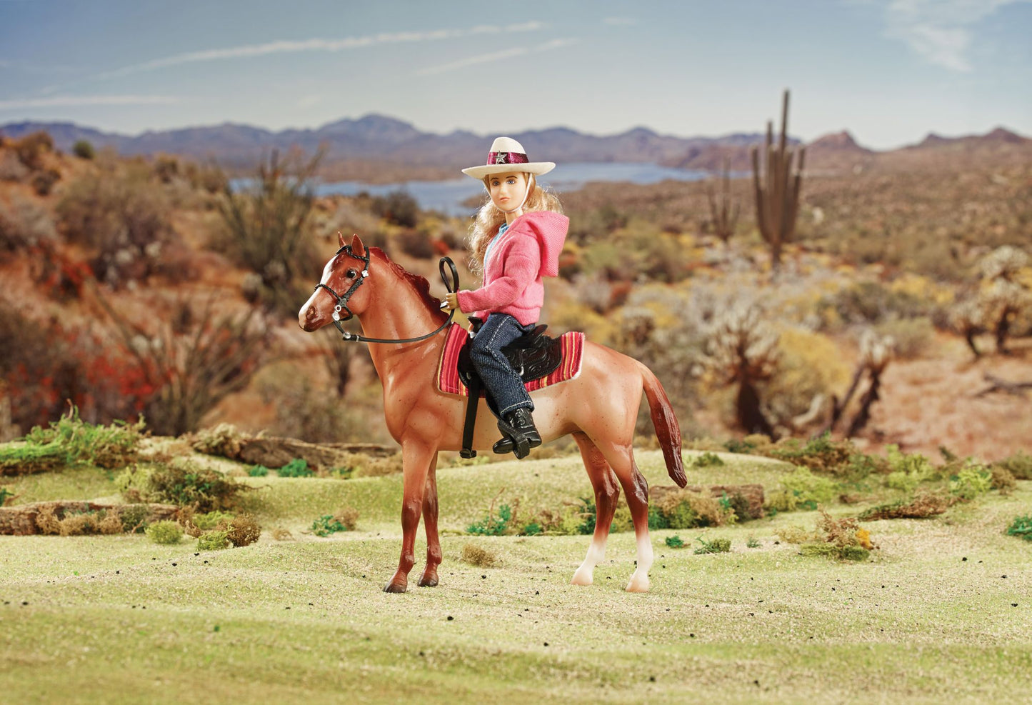 BREYER Classics Western Horse & Rider