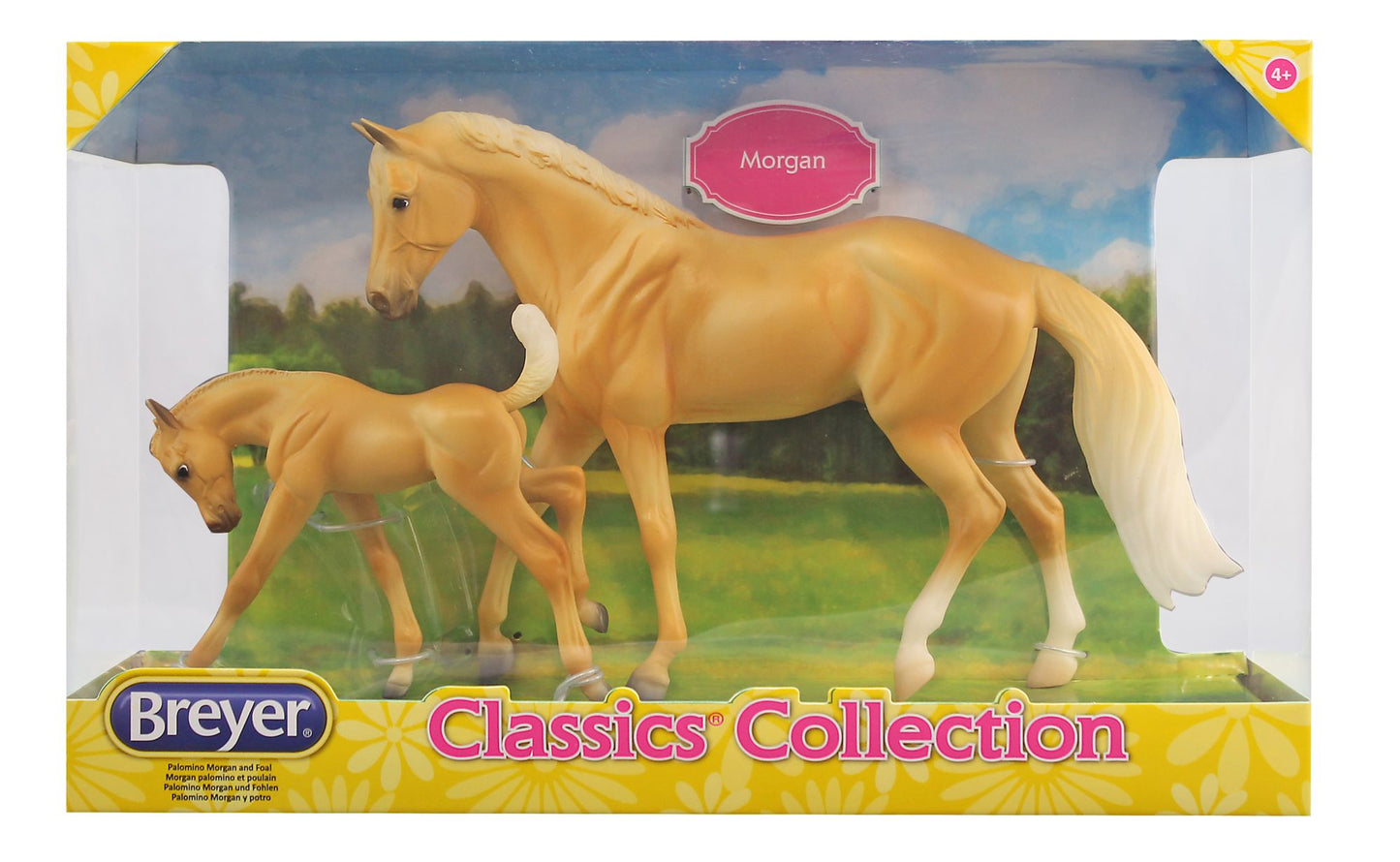 Breyer Classics Palomino Quarter Horse and Foal Set
