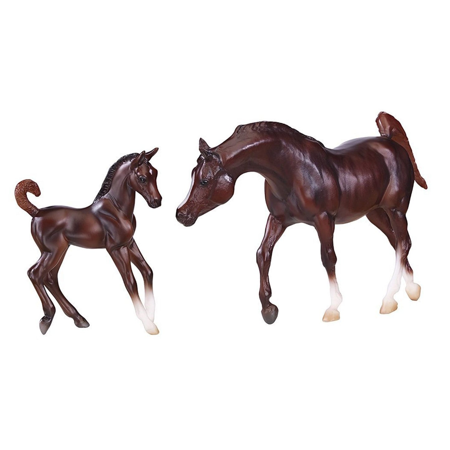 Breyer Classics Chestnut Arabian Horse and Foal Set