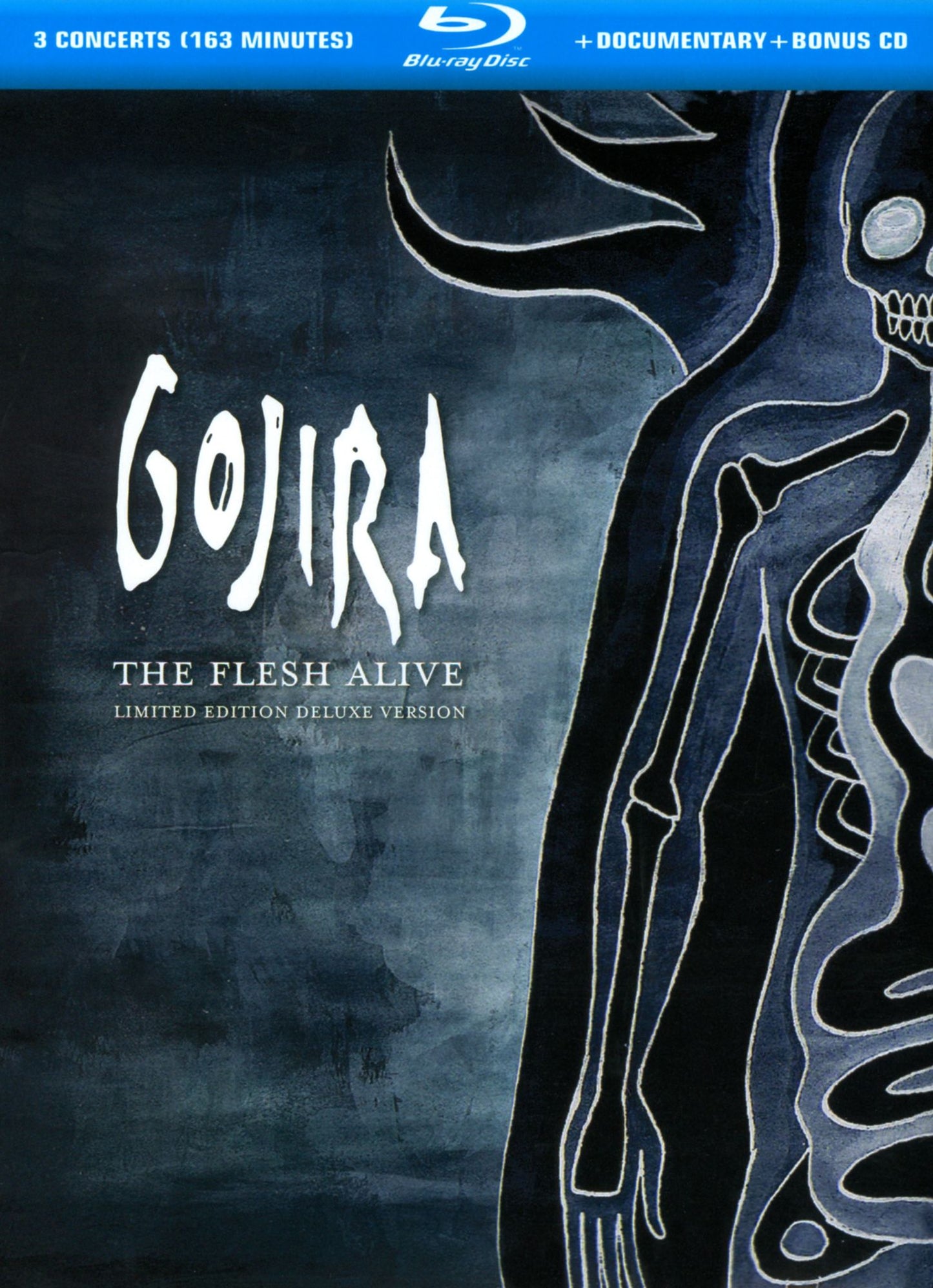 Gojira: The Flesh Alive [3 Discs] [Blu-ray/CD]