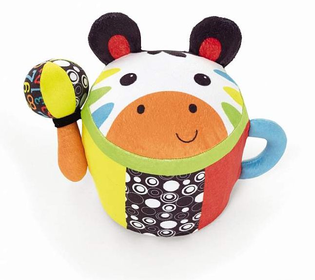 Zebra Jingle Drum