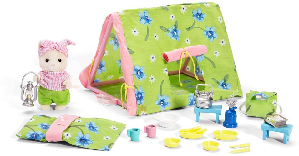 Calico Critters Let's Go Camping