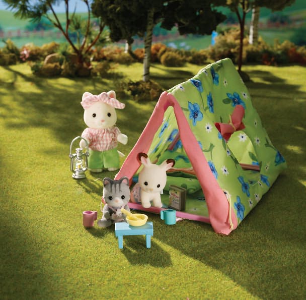 Calico Critters Let's Go Camping