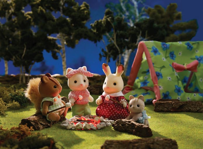 Calico Critters Let's Go Camping