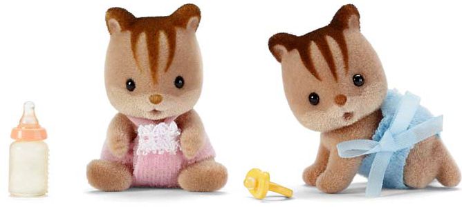 Calico Critters Hazelnut Chipmunk Twins
