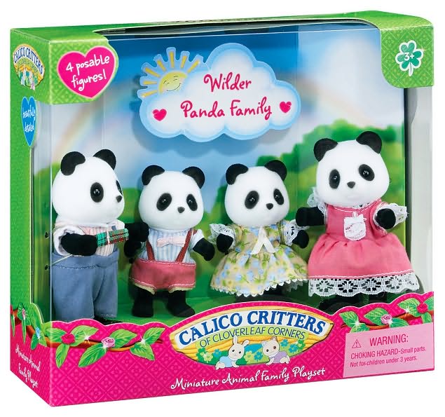 Calico Critters - Wilder Panda Family