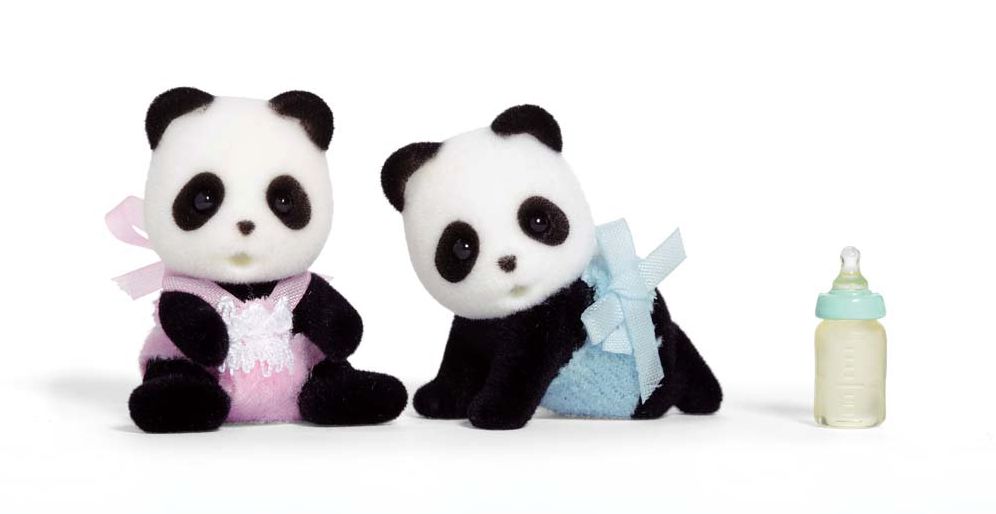 Calico Critters Panda Bear Twins