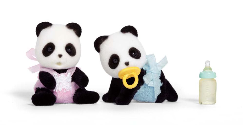 Calico Critters Panda Bear Twins