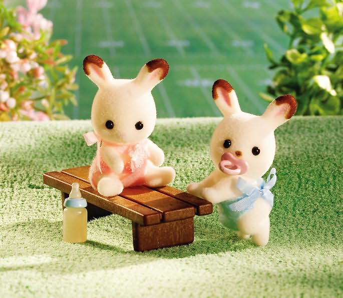 Calico Critters - Hopscotch Rabbit Twins