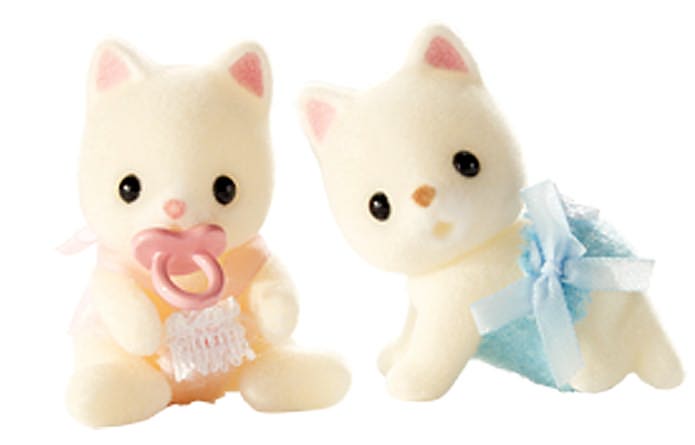Calico Critters Silk Cat Twins