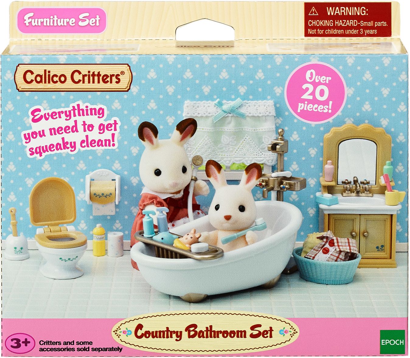 Calico Critters Country Bathroom
