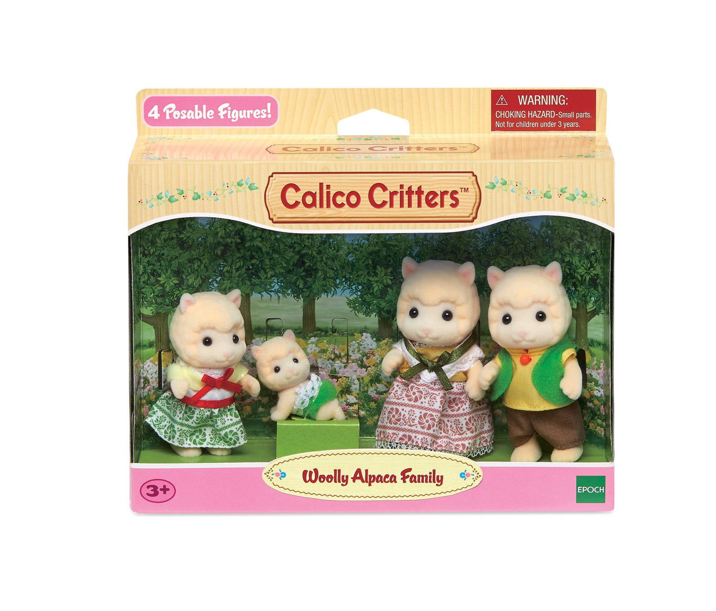 Calico Critters Wooly Alpaca Family