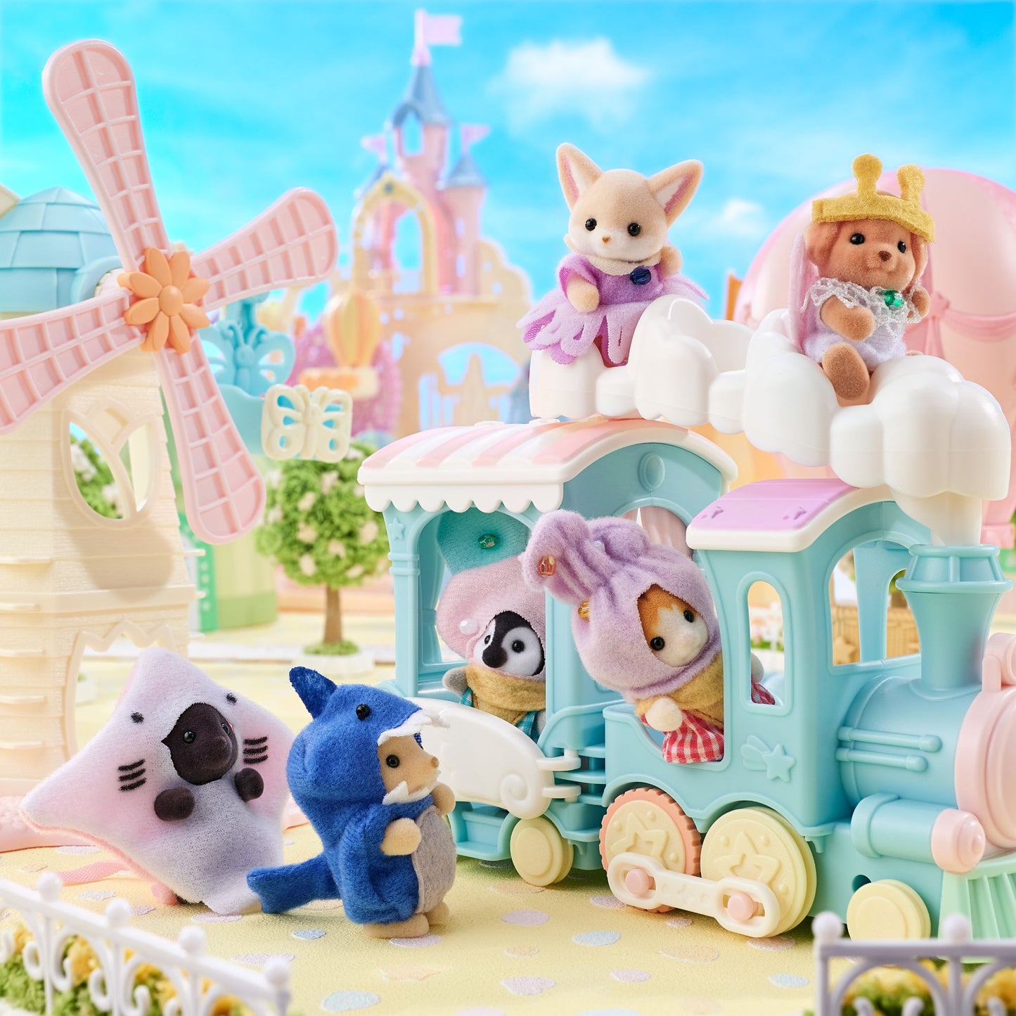 Calico Critters Ice Cream Sundaes Baby Figure Duo