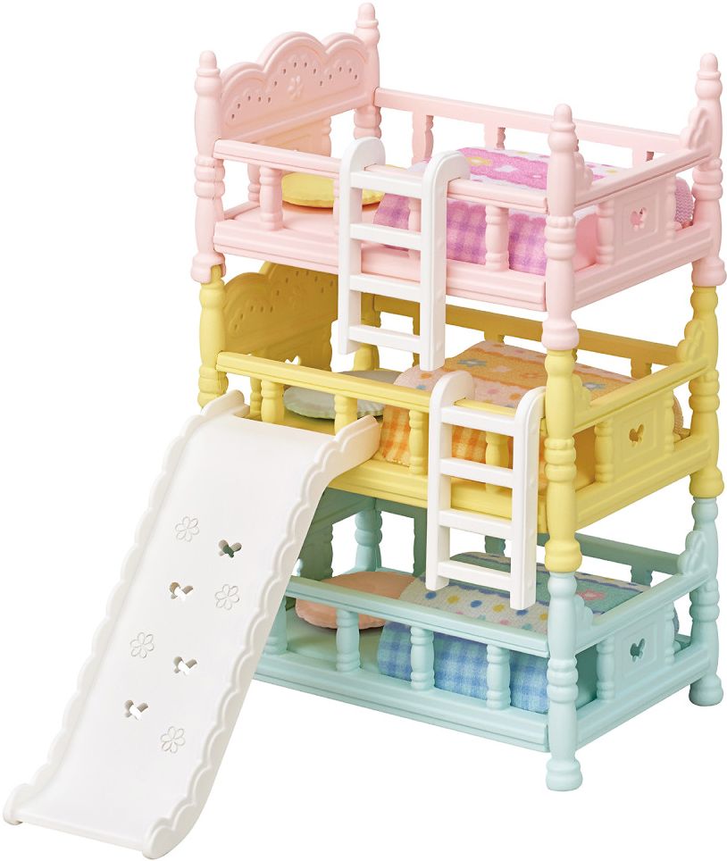 Calico Critters Triple Bunk Beds