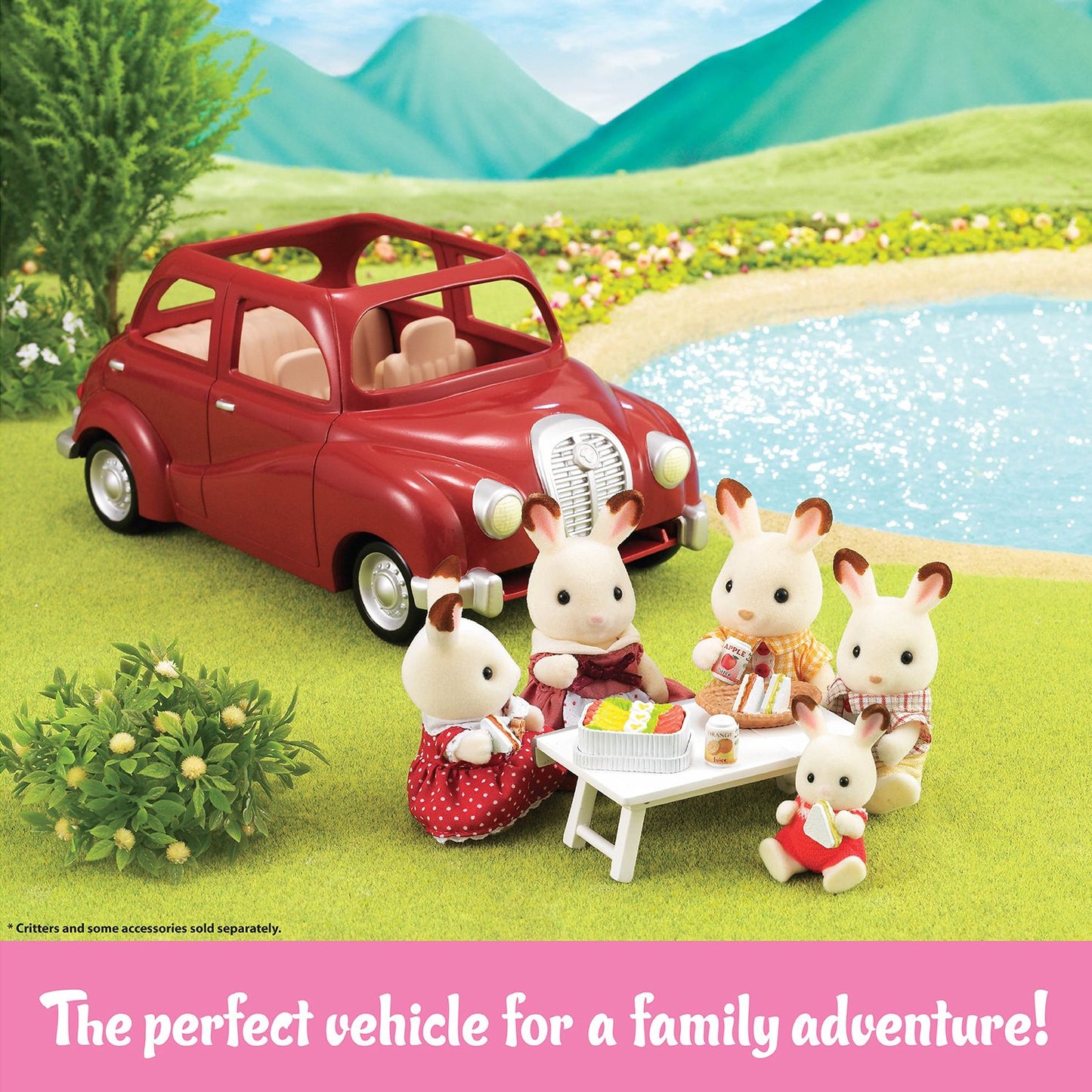 Calico Critters Cherry Cruiser