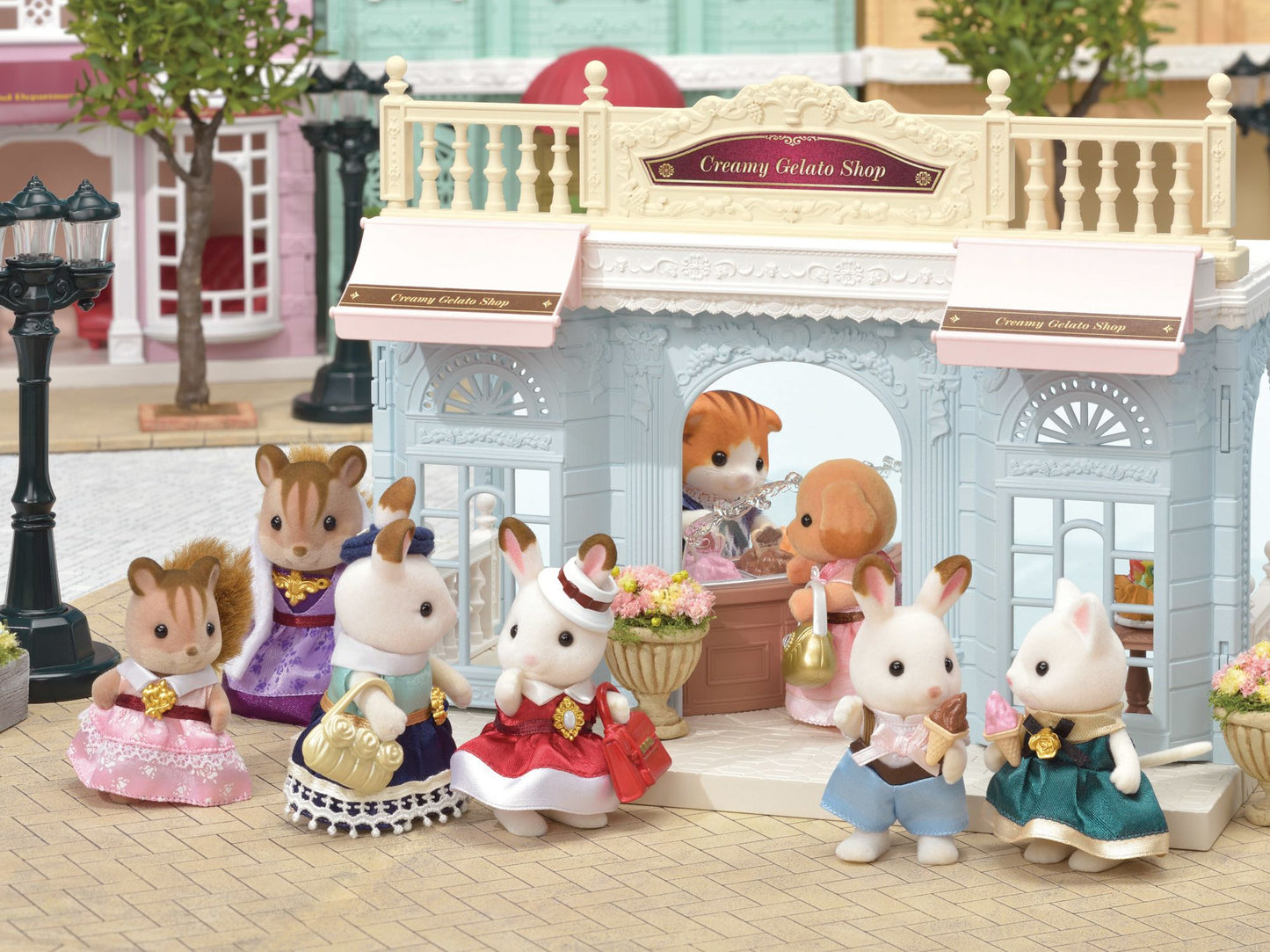 Calico Critters Creamy Gelato Shop