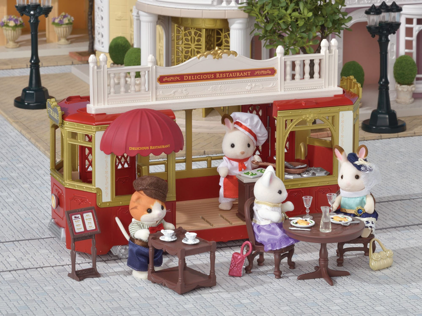 Calico Critters Ride Along Tram