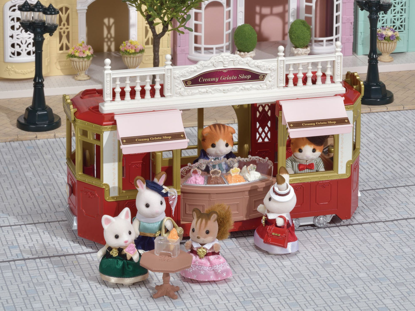 Calico Critters Ride Along Tram