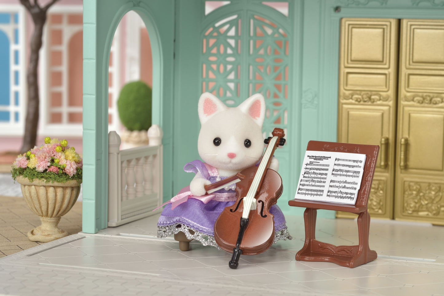 Calico Critters Cello Concert Set