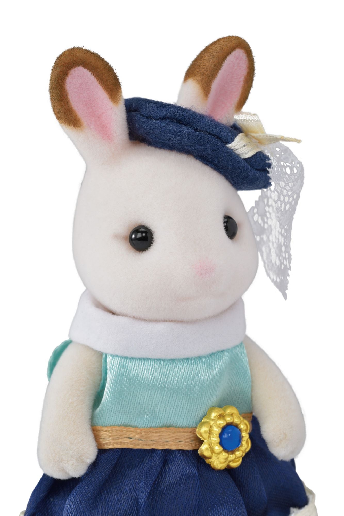 Calico Critters Town Girl Series - Stella Hopscotch Rabbit Town Girl Series - Lulu Silk Cat