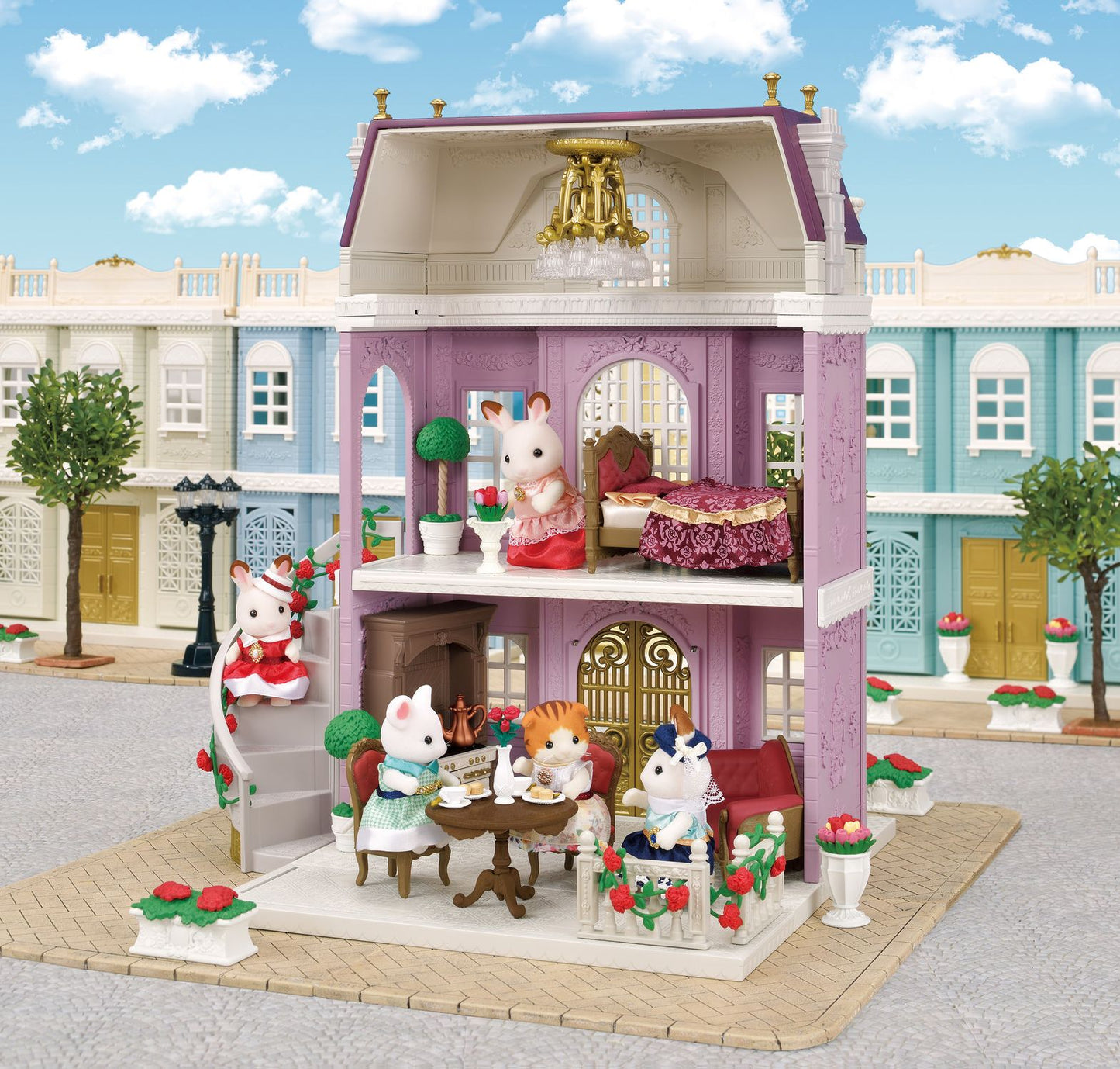 Calico Critters Elegant Town Manor Gift Set