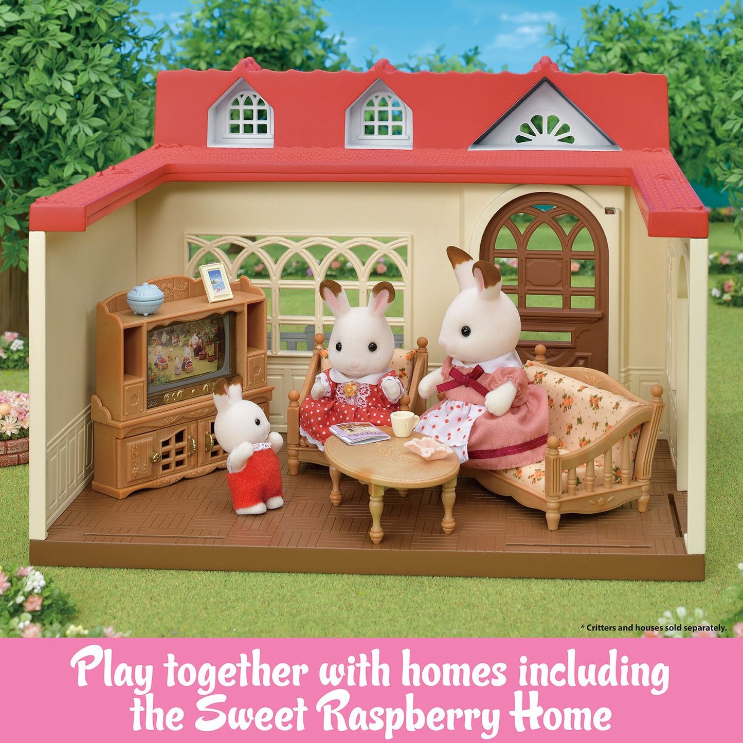 Calico Critters Comfy Living Room Set