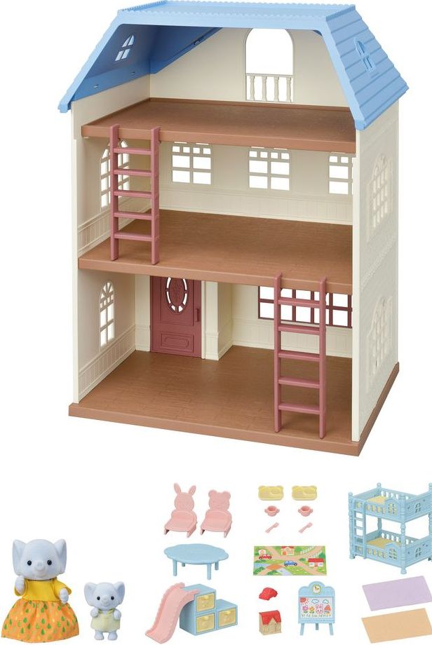 Calico Critters Sky Blue Terrace Gift Set B&N Exclusive