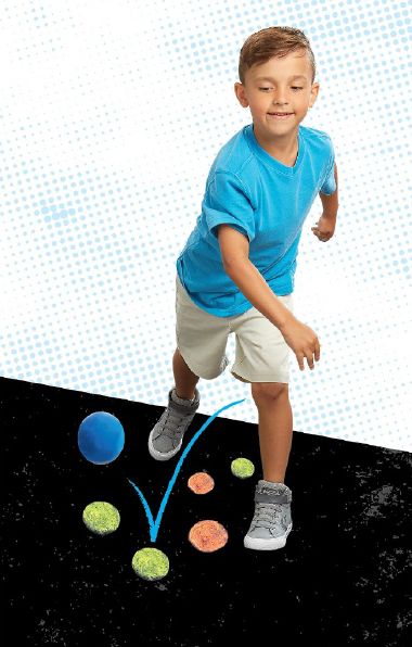 Chalktivity Bouncing Dots