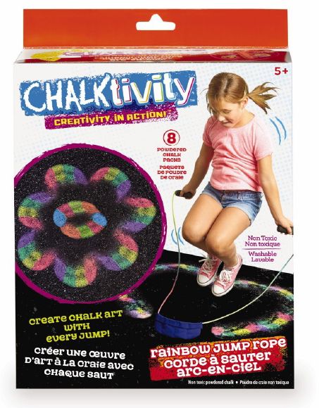 Chalktivity Rainbow Jump Rope