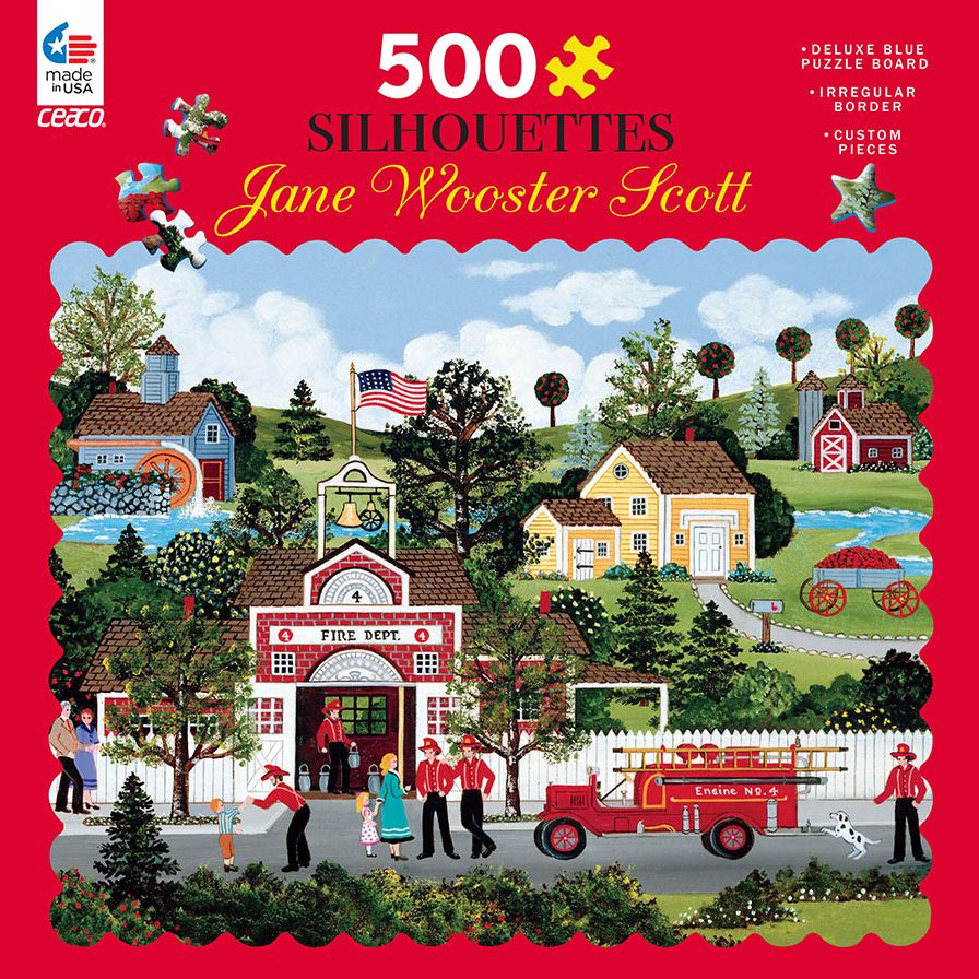 Jane Wooster Scott 500 pc Silhouettes - Local Heroes (B&N Exclusive)