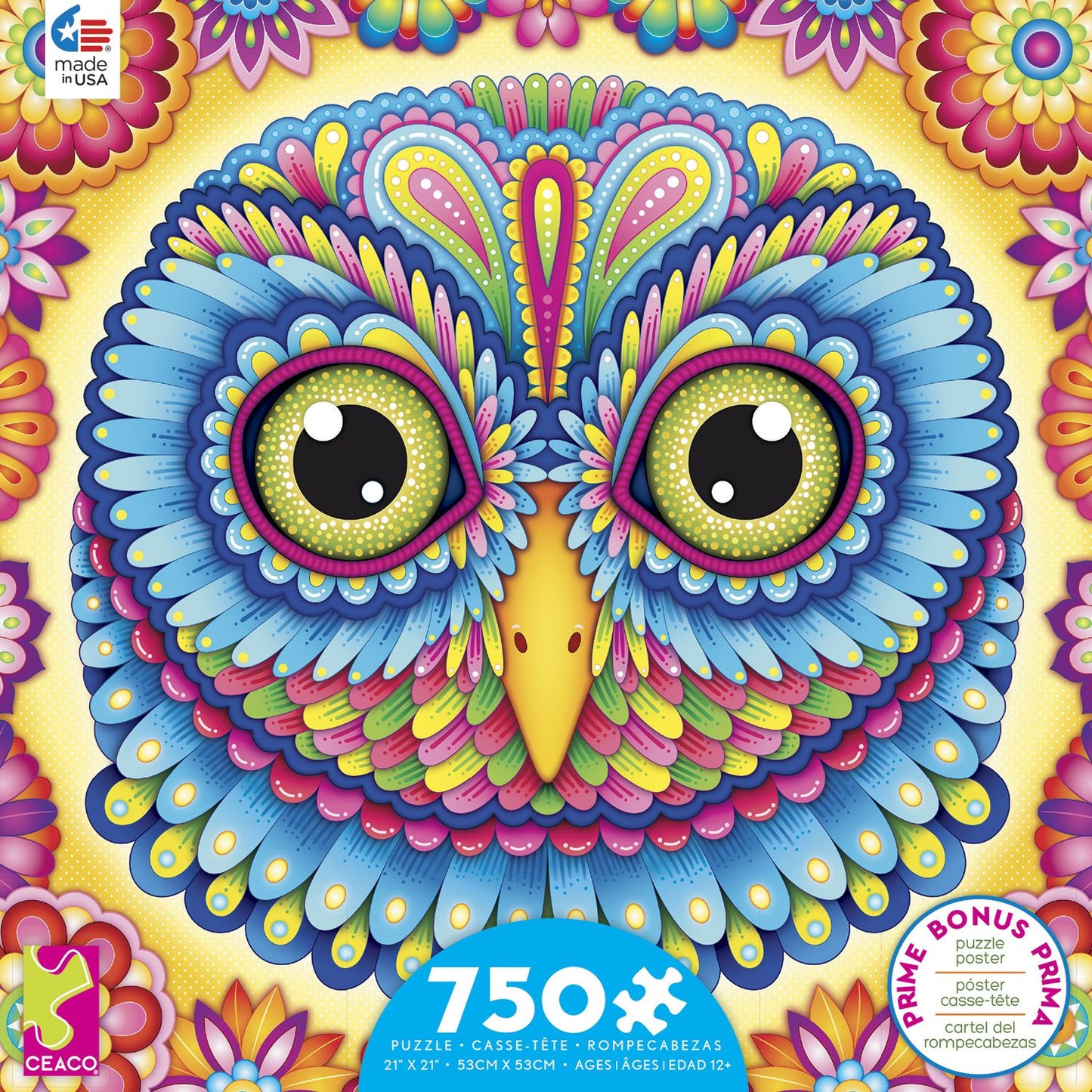 Tropicale, Groovy Animals 750 Piece Puzzle