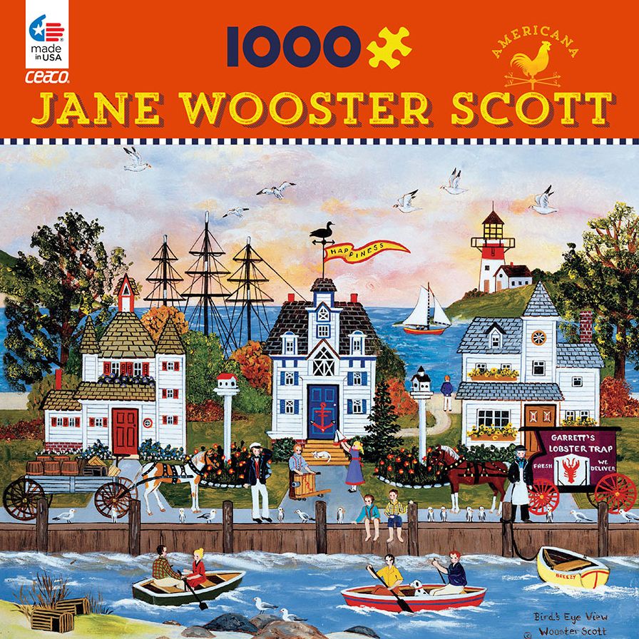 Jane Wooster Scott 1000pc - Birds Eye View (B&N Exclusive)