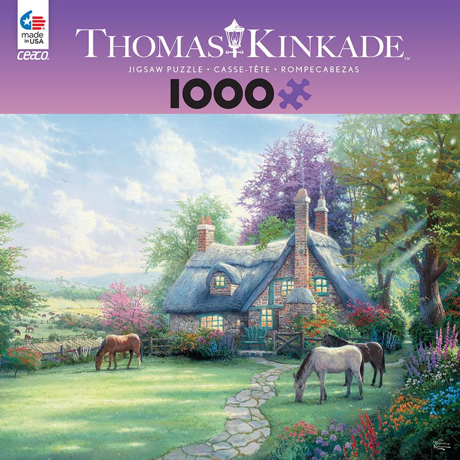 Thomas Kinkade 1000pc - A Perfect Summer Day (B&N Exclusive)