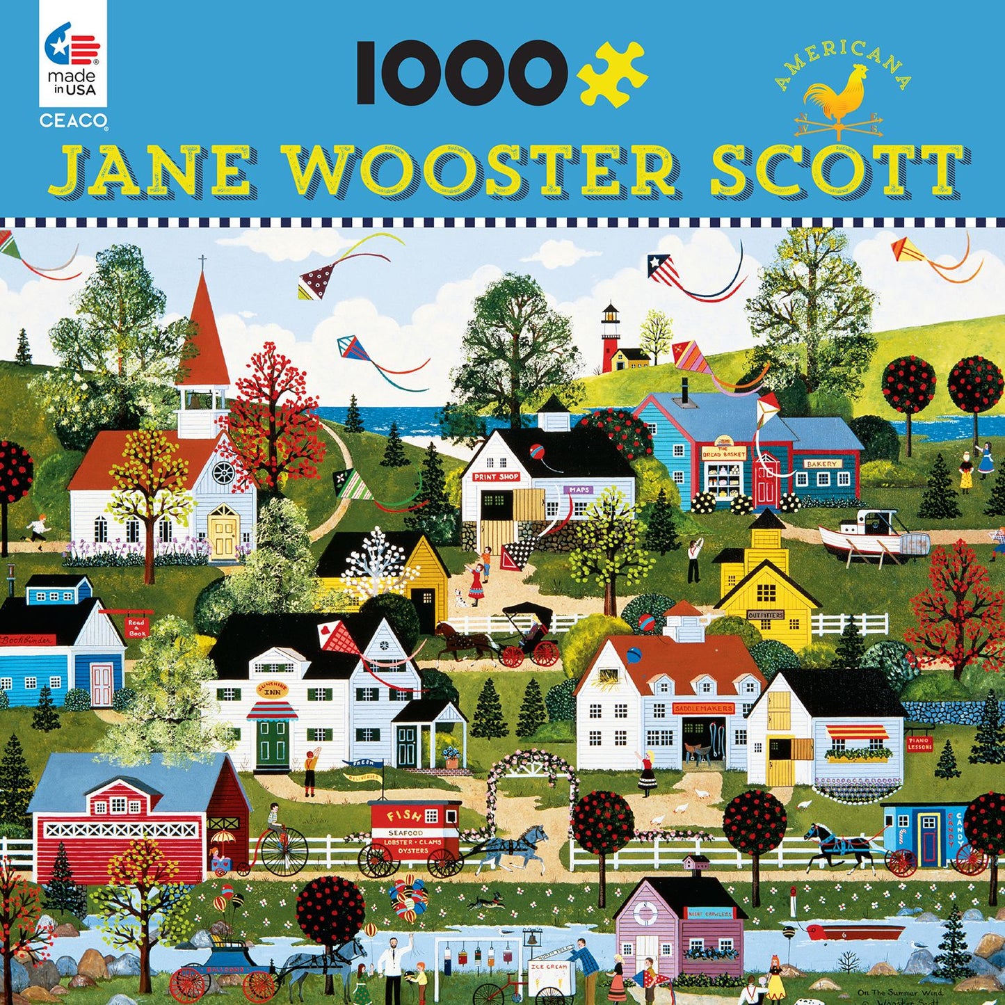 Jane Wooster Scott 1000pc On the Summer Wind Exclusive Puzzle