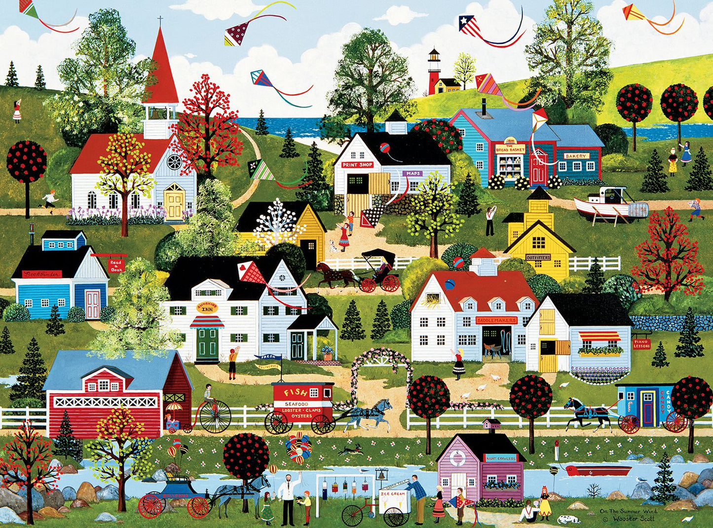 Jane Wooster Scott 1000pc On the Summer Wind Exclusive Puzzle