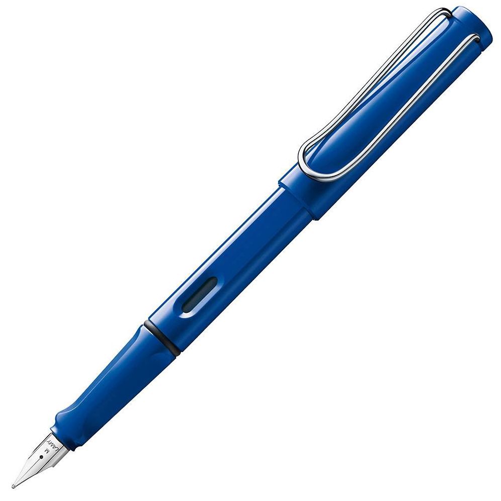 Lamy Safari Blue Fountain Pen, Medium
