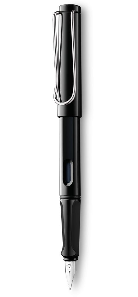 LAMY Safari Black FNTN Pen, Medium