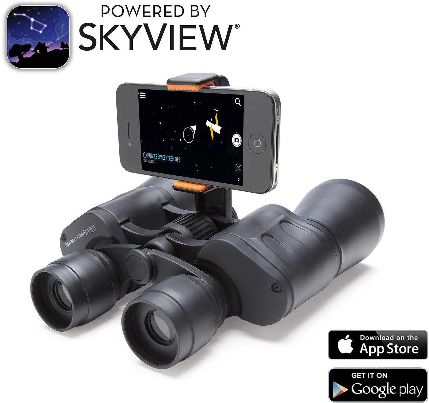 Satellite Finding Binoculars
