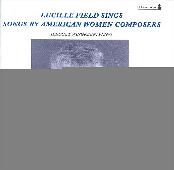 Songs by American Women Composers/Various