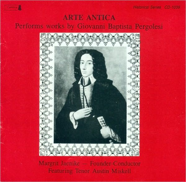 Arte Antica Perform Works by Giovanni Battista Pergolesi