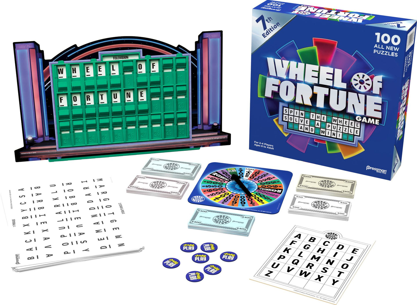 Wheel of Fortune Game - 4th Edition