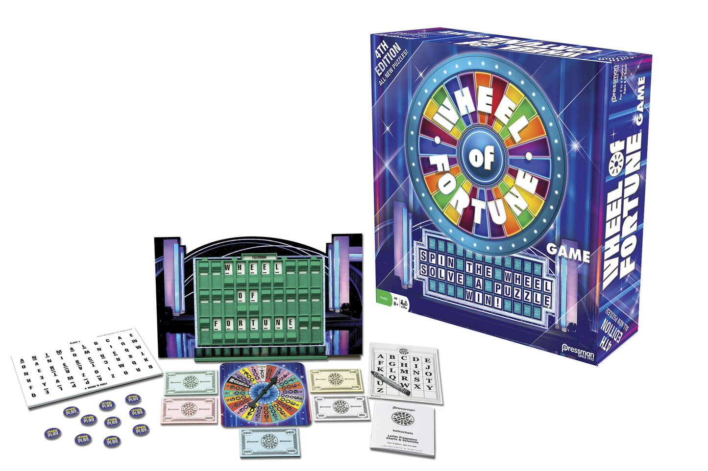 Wheel of Fortune Game - 4th Edition