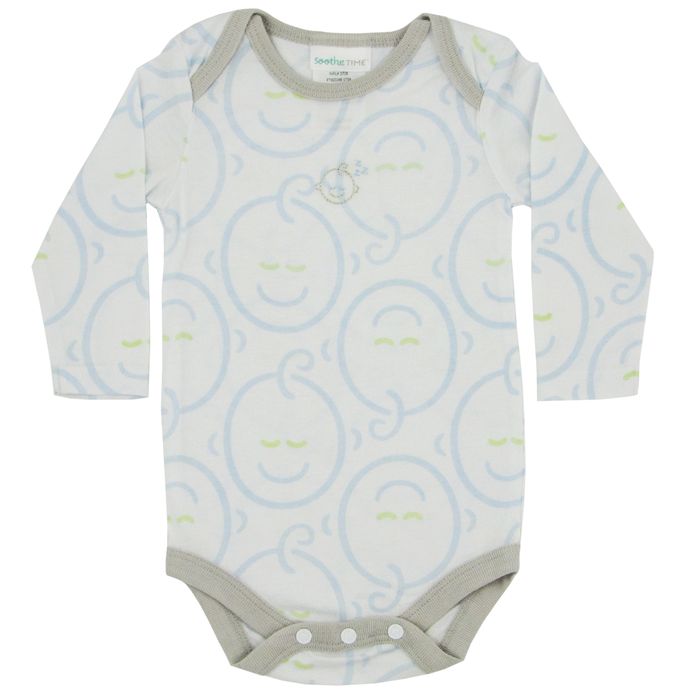Triboro SootheTIME Sleepzies Bodysuit 2 Pack, Preemie Blue