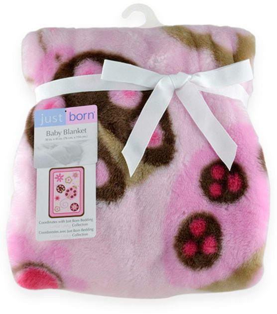 Triboro Just Born Hi Pile Blanket, Little Lady